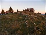 Bohinjsko sedlo - Žbajnek